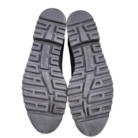 Paul Green Women’s Vienna Black Suede Lug Sole Chelsea Boot Size 6 US 8.5 - Picture 9 of 12